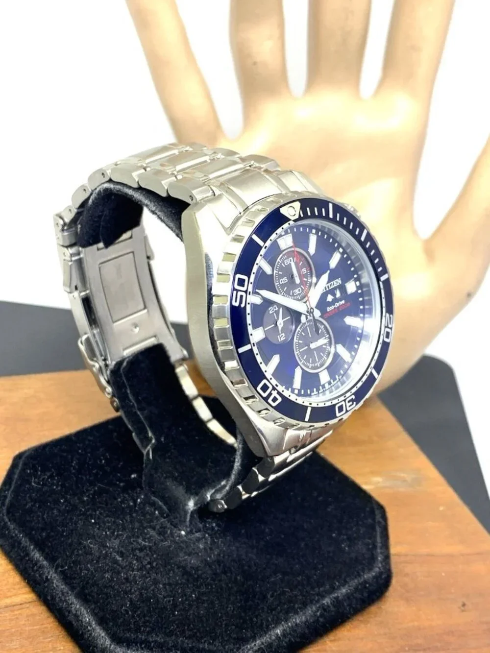Citizen Mens Watch Eco-Drive CA0710-58L Promaster Blue Dial Stainless Steel 44mm